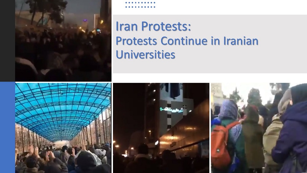 Iran Protests: Protests Continue in Iranian Universities 