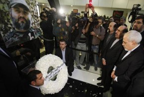 In-January-2014-Zarif-laid-a-wreath-and-paid-his-respects-to-former-Hezbollah-military-commander-Emad-Muqniye