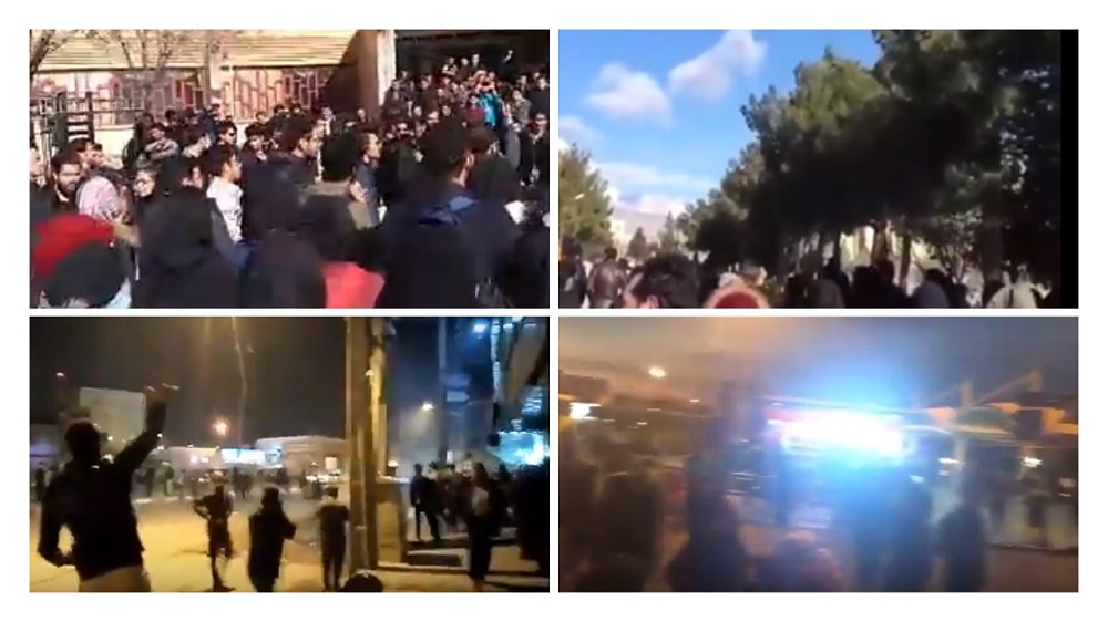 Demonstrations Continues for Second Day Running. Tehran, Karaj, Arak and Damghan Scenes of Protests