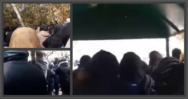 Iran: People of Sanandaj Stage Demonstration, Chanting, “Khamenei Is a Murderer,” “Death to the Oppressor, Be It the Shah or the Leader.”