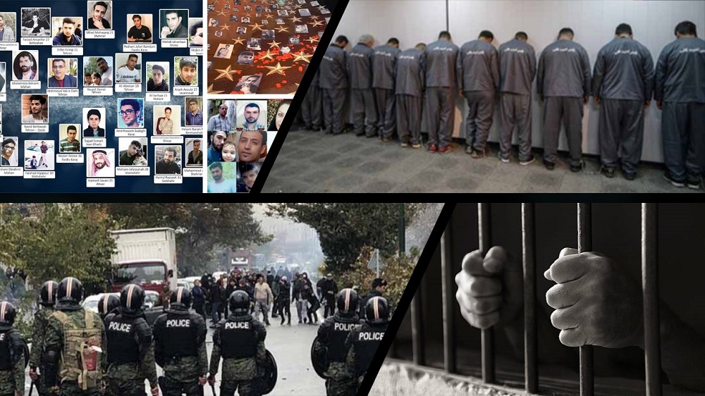 Iran regime's Judiciary has issued lengthy prison and other harsh sentences for those detained during the Iran protests in mid-November
