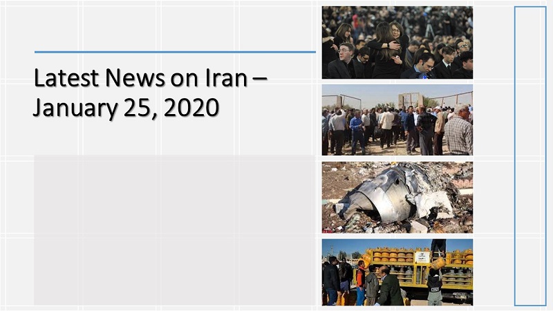 Latest News on Iran – January 25, 2020