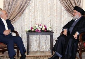 On-11-February-2019-Zarif-met-with-Hassan-Nasrollah-head-of-Lebanese-Hezbollah-terrorist-group-in-Beirut