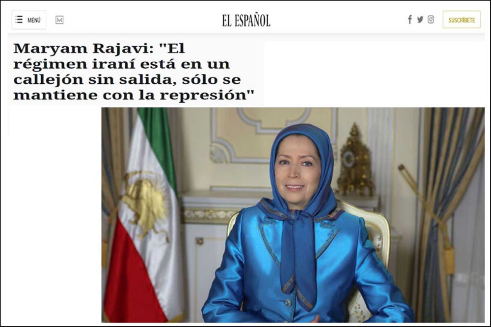 El Espanol interview with Mrs Maryam Rajavi the President-elect of the NCRI