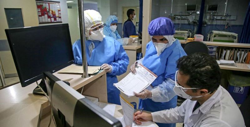 Iran, Qom - Imam Reza hospital, coronavirus outbreak