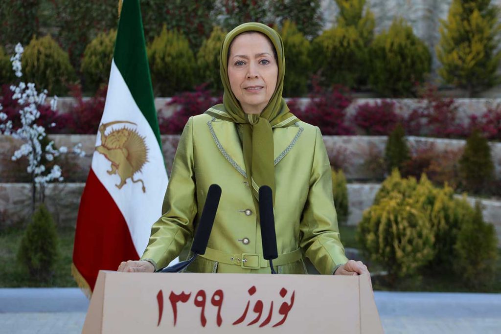 Maryam Rajavi :Congratulations on the advent of Nowruz, in tribute to the martyrs of the November 2019 uprising who propelled the Iranian people’s fateful struggle to overthrow the mullahs’ regime