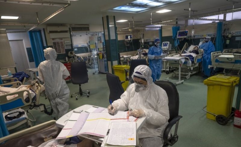 Iran: Coronavirus out break, a hospital in Tehran