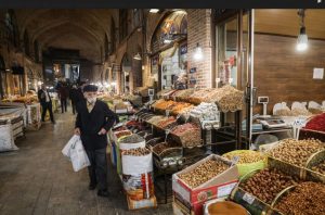 Iran: Tehran Bazaar is quite crowded in the middle of the coronavirus outbreak