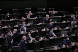 Iranian regime's parliament session about coronavirus outbreak