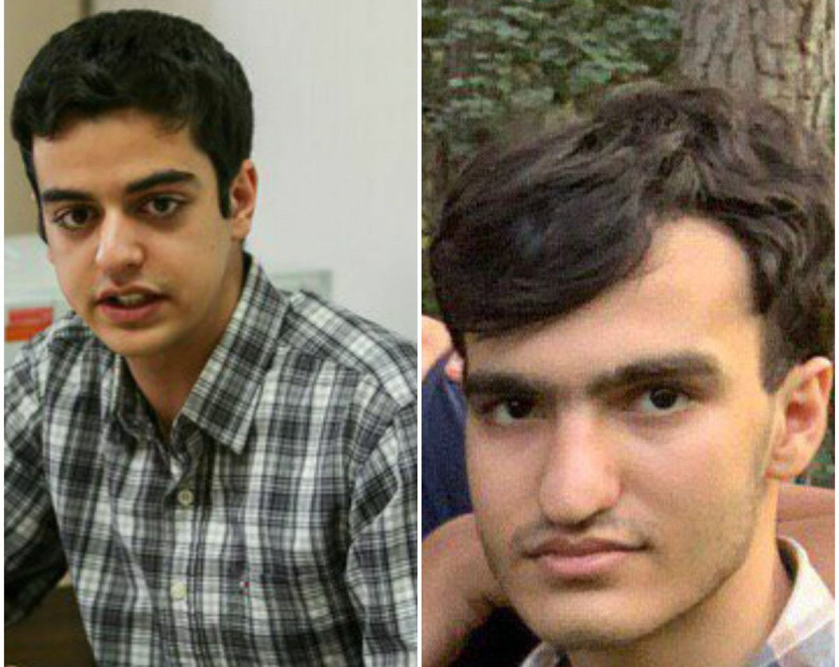 Iran: Mullahs' judiciary admits arrest of Amir Hossein Moradi and Ali Younesi, Sharif University of Technology elite students
