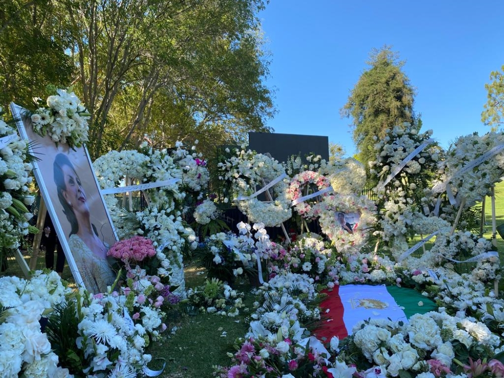 Funeral of Marjan, inspiring Voice of Iran's oppressed women, Was Held in California