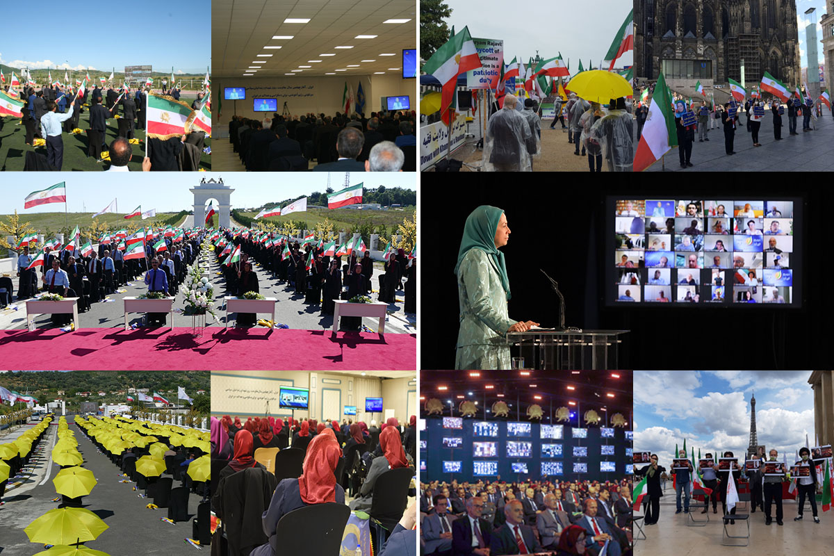 International Online Conference With the Presence of Mrs. Maryam Rajavi at Some 2,000 Locations Around the World
