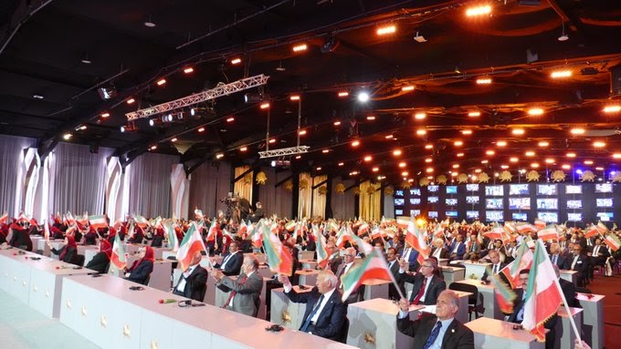Members-of-Iranian-opposition-PMOI-MEK-in-Ashraf-3-during-the-virtual-conference-June-20-2020-Albania