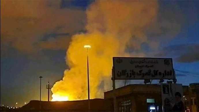 Explosion-in-Baghershahr-a-town-located-south-of-Tehran-the-capital-of-Iran-–-July-7-2020