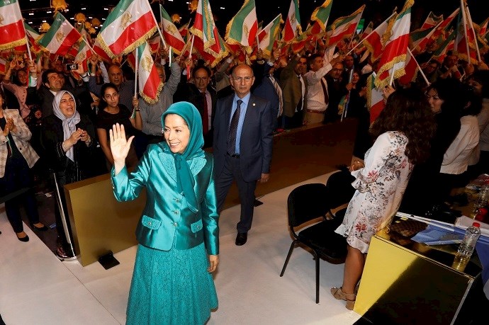 Maryam-Rajavi-President-elect-of-the-Iranian-Resistance-at-the-Free-Iran-Gathering-at-Ashraf-3-July-13-2019