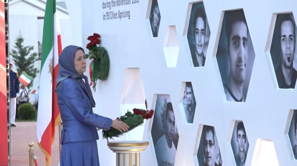 Maryam-Rajavi-the-President-elect-of-the-National-Council-of-Resistance-of-Iran-Call-for-Justice