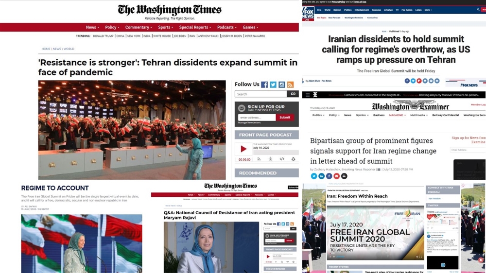 NCRI’s Free Iran Global Summit in the Media