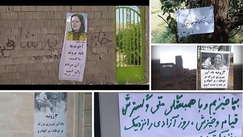 Iran: Messages and calls by the President-elect and the Leader of the Iranian Resistance distributed in Tehran, nationwide 