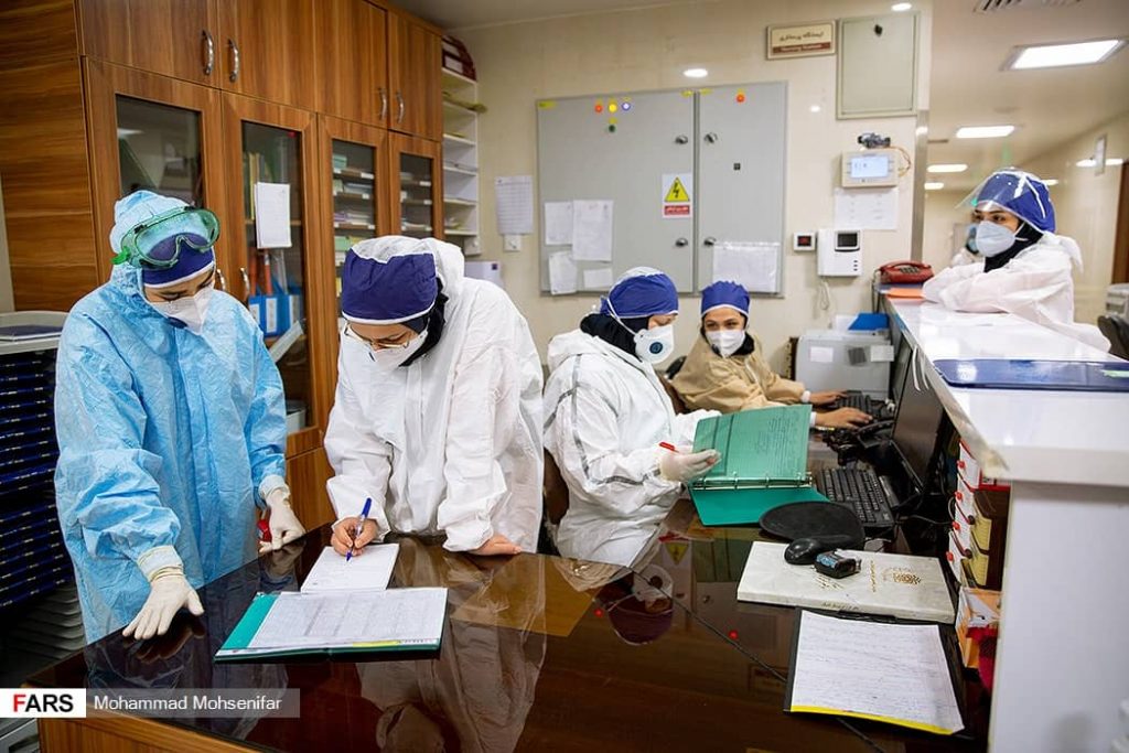Iran, Coronavirus medical staff