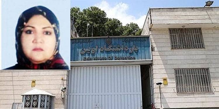 Political-prisoner-Fatemeh-Mosanna-in-hospital-cuffed-to-bed