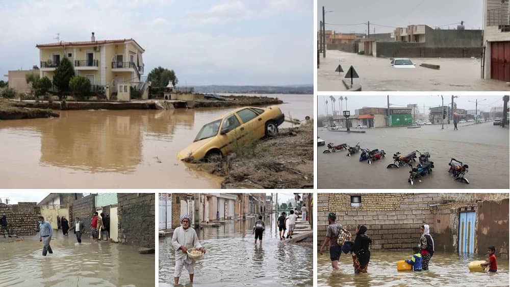 Floods in southern cities of Iran - December 2020