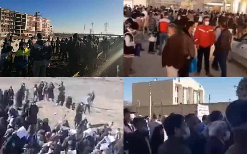 Iranians-Continue-Protests-at-Least-Six-Rallies-and-Strikes-on-February-15