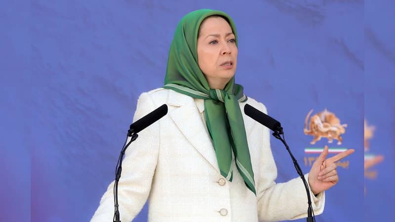 Maryam Rajavi is the president-elect of the National Council of Resistance of Iran (Siavosh Hossein, The Media Express)