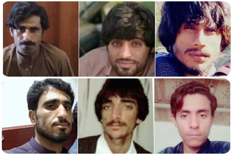 Pictures of a number of Baloch citizens who were killed during today's shooting by the IRGC forces in Sistan and Baluchestan Province, south west Iran