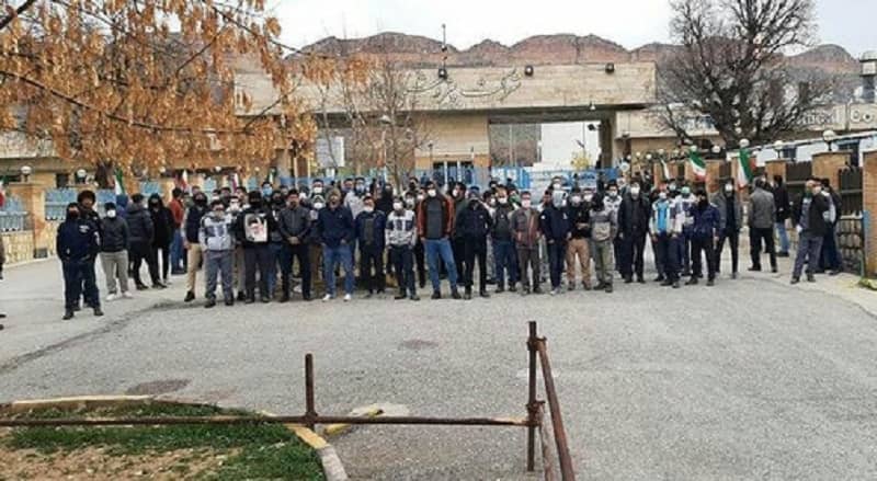 Project workers of Ilam Petrochemical Company protest - February 21, 2021