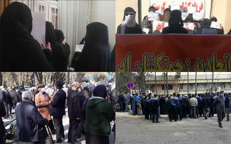 Iranians-Continue-Protests-at-Least-Four-Rallies-and-Strikes-on-March-1