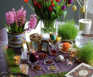 Iranians celebrate Nowruz with traditional festivals, and it has been a national holiday since the rule of Cyrus the Great (538 BC). Historically, the celebration was to mark the victory of the Zoroastrian God, Ahura Mazda over the evil spirit, Ahriman. Due to the regime's mismanagement, this year, Iranians are bearing the brunt of a collapsed economy, some paying for bread in installments and standing in long lines for basic food items.