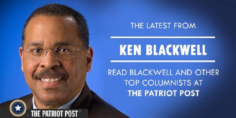 Patriot Post cover with Ken Blackwell's photo