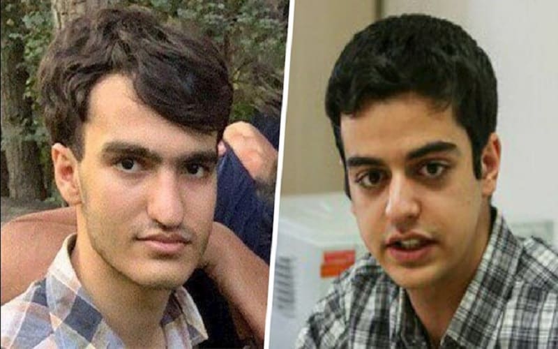 Political-prisoners-Ali-Younesi-and-Amir-Hossein-Moradi