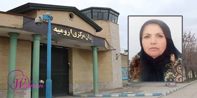 Entrance of the Central Prison of Urmia- inset: Mohabat Mahmoudi