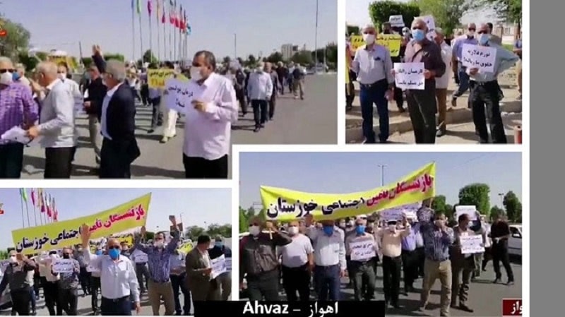 protest-pensioners-Ahvaz-Iran