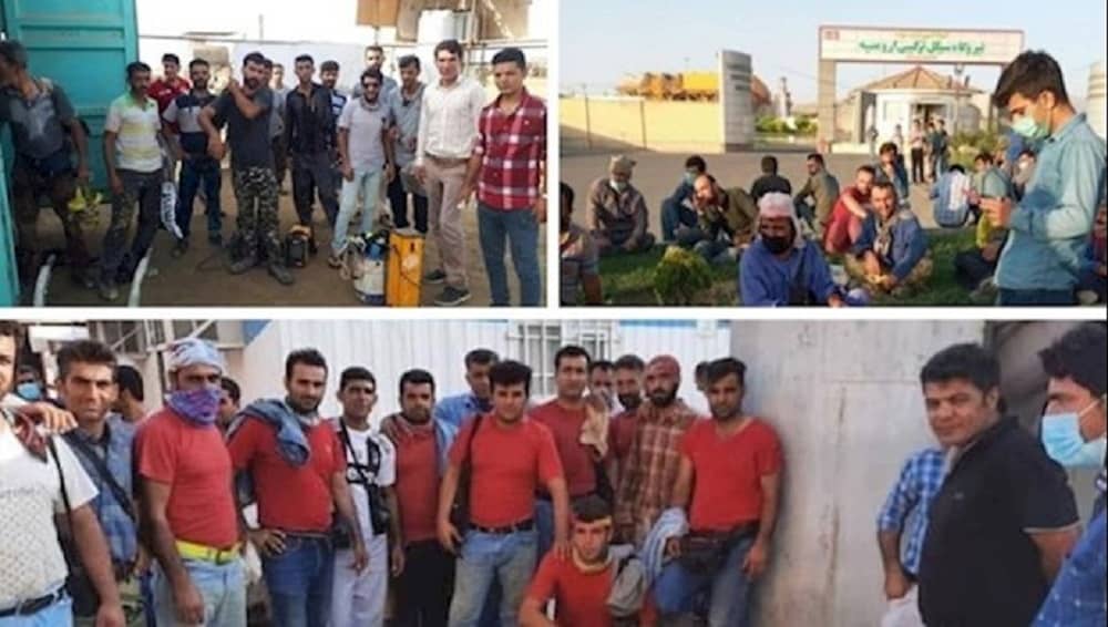 Protests by oil workers in different Iranian cities — June 2021 (1)