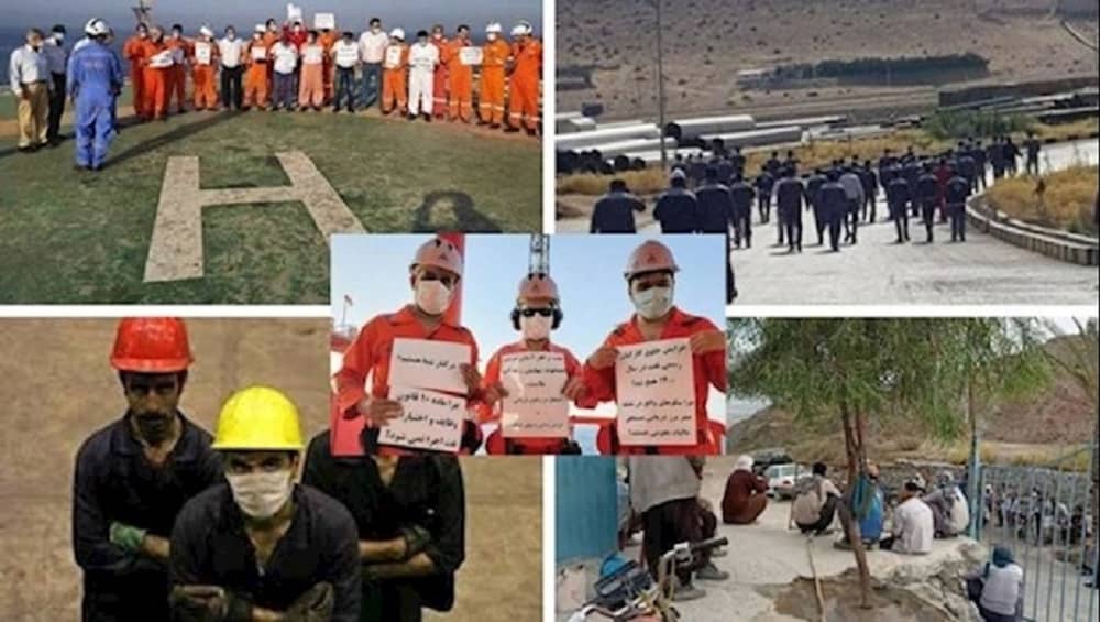 Strikes by oil-sector workers in Iran