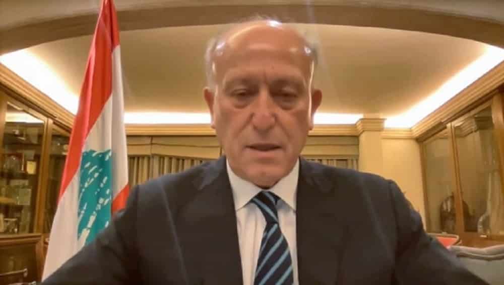 General-Ashraf-Rifi-former-minister-of-justice-of-Lebanon