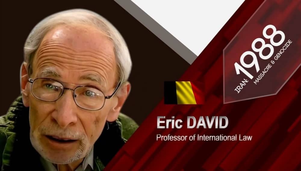 Eric David, Professor of International Law from Belgium
