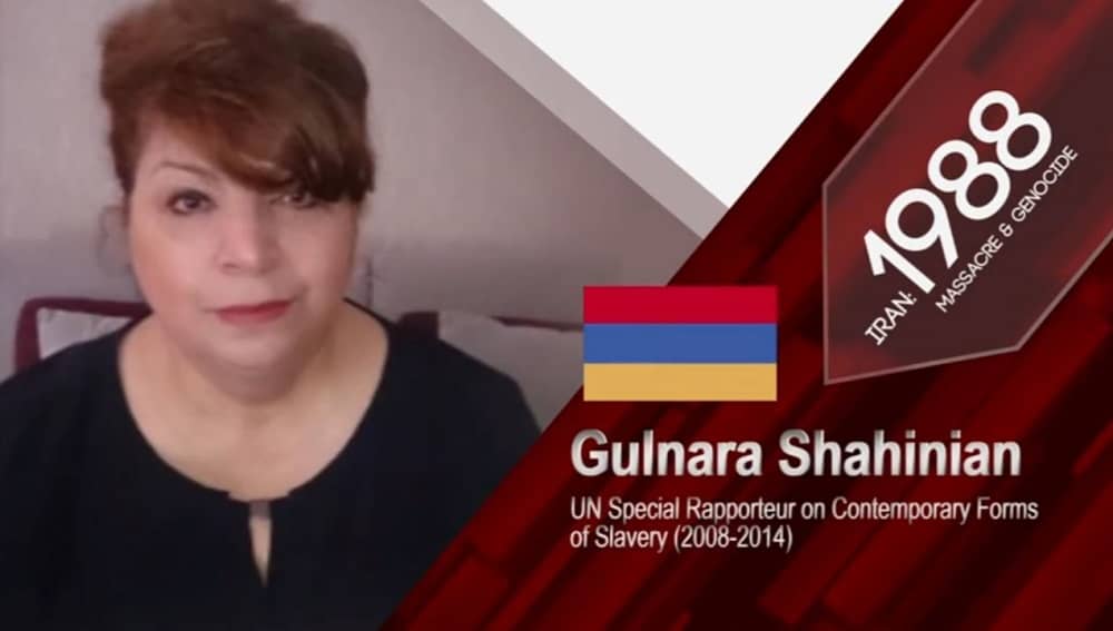 Gulnara Shahinian, UN Special Rapporteur on Contemporary Forms of Slavery
