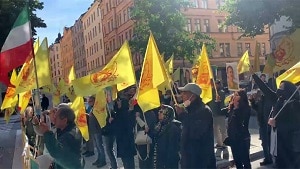 demonstration-hamid-noury-court-sweden-Iranian-resistance-supporters
