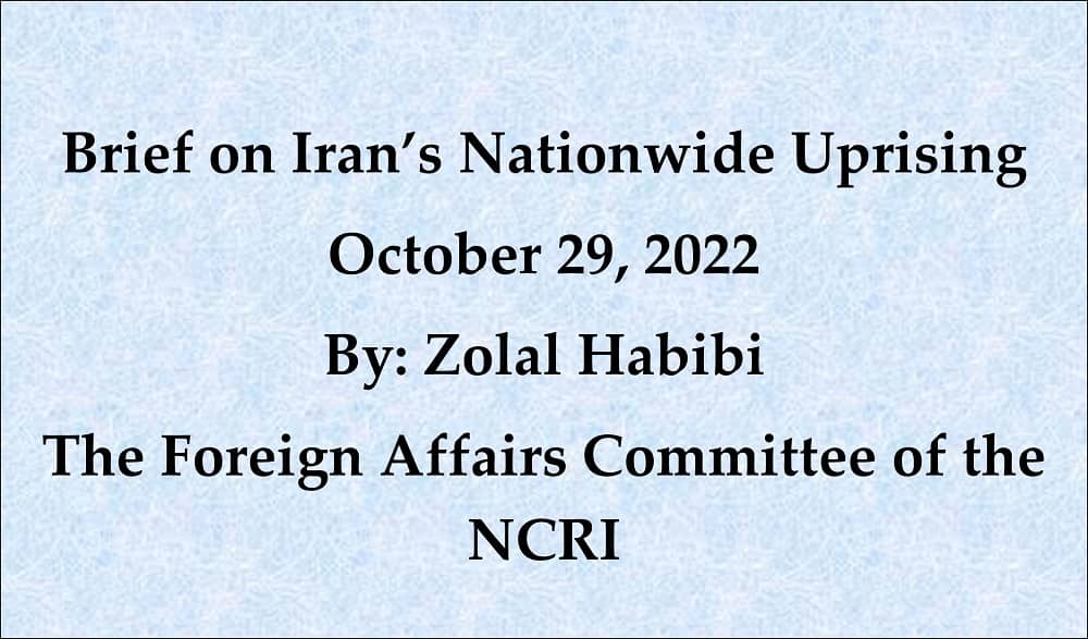 Brief-on-Iran-October-29-2022