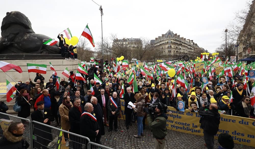 iranians rally ncri paris