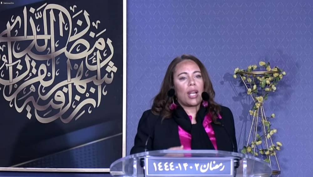Sihem Badi former Tunisian Minister of Womens Affairs 1