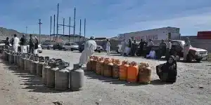 gas queue iran