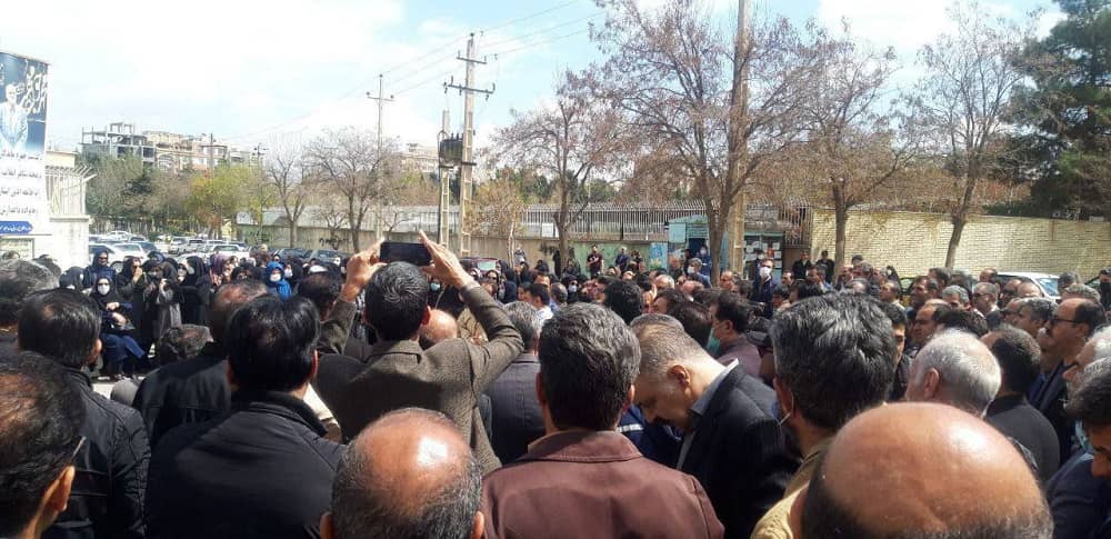 iran kermanshah teachers protest 28032023 1