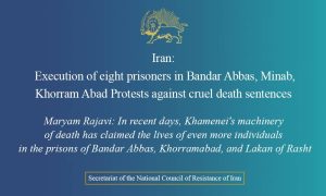 Iran Execution prisoners Protests against cruel death sentences