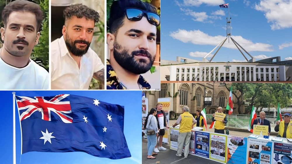 australian flag parliament martyrs