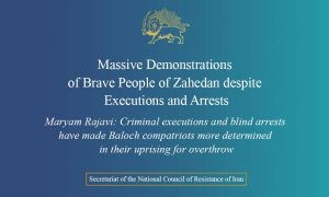 executions arrests Baloch Zahedan uprising overthrow. en