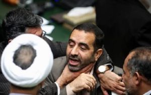 fighting majlis iran parliament
